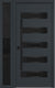 Nova Inox S5 Modern Exterior Single Door W/ (1) 12