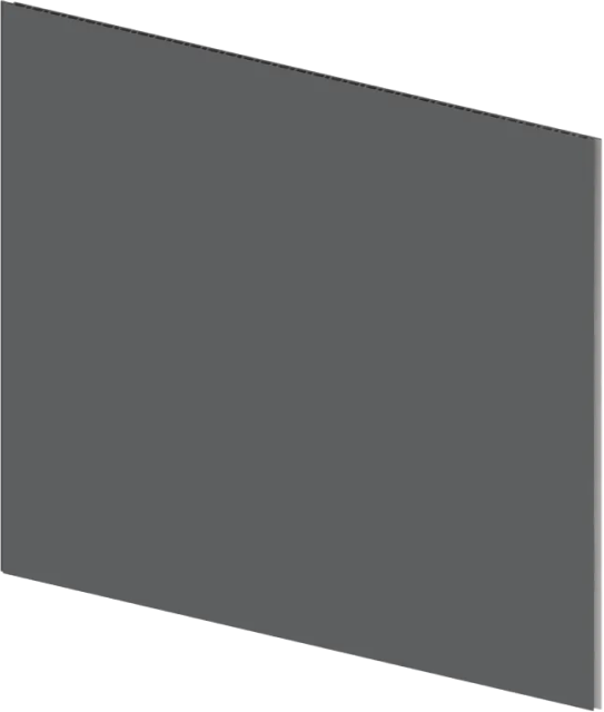 VILO Decorative Wall Panel XL Deep Grey 104 5/16" x 23 5/8" - Doors and Beyond