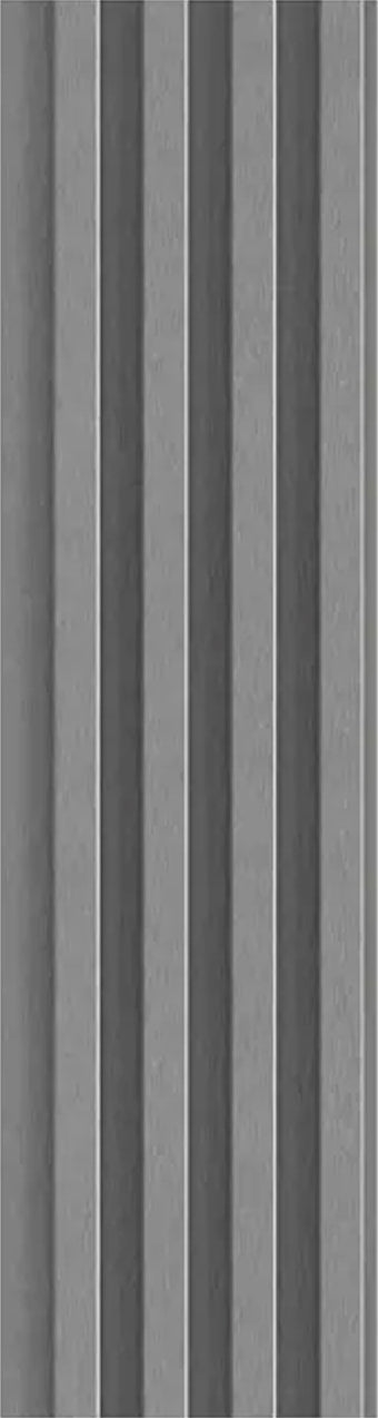 VILO MPC Slat Panel M Brushed Steel 104 5/16" x 6 5/16" - Doors and Beyond