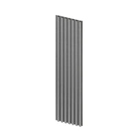 VOX MPC Slat Panel S Brushed Steel 104 5/16" x 5 13/16"
