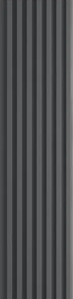 VILO Slat Panel S Deep Grey 104 5/16" x 5 13/16" - Doors and Beyond