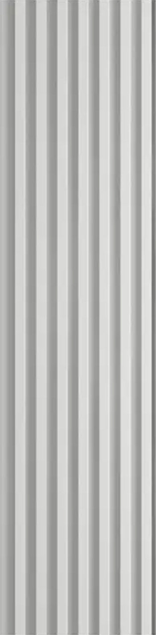 VILO Slat Panel S Soft White 104 5/16" x 5 13/16" - Doors and Beyond
