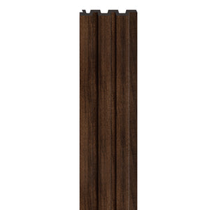 VOX Linerio M-Line Chocolate Slat Panel 104 5/16" 4 13/16" x 3/8" - Doors and Beyond