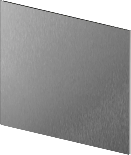 VILO Decorative Wall Panel XL Brushed Steel 104 5/16" x 23 5/8" - Doors and Beyond