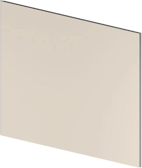 VILO Decorative Wall Panel XL Satin Cream 104 5/16" x 23 5/8" - Doors and Beyond