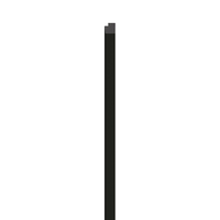 VOX R-Trim Linerio M Plus-Line Black 104 5/16" x 13/16" x 13/16" - Doors and Beyond
