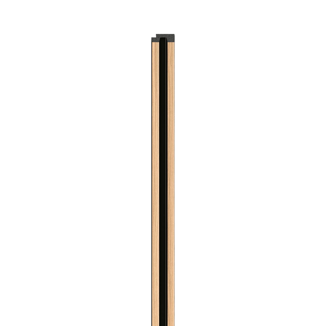 VOX R-Trim Linerio S-Line Natural with Black 104 5/16" x 1 3/8’’ x 1/2" - Doors and Beyond