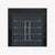 Nova Inox S3 Modern Exterior Double Door 72x80 W/ (2) 12