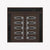 Nova Inox S5 Modern Exterior Double Door 72x80 W/ (2) 12