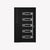 Nova Inox S5 Modern Exterior Single Door W/ (1) 12