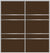 Custom Sliding Aluminum Doors - Style 08 - 2 doors  - Brown Glass