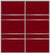 Custom Sliding Aluminum Doors - Style 08 - 2 doors  - Burgundy Glass