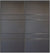 Custom Sliding Black Aluminum Doors - Style 08 - 2 doors  - Japan Oak