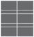 Custom Sliding White Aluminum Doors - Style 08 - 2 doors  - Silver Gray Glass