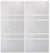 Custom Sliding White Aluminum Doors - Style 08 - 2 doors  - White Wenge