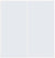 Custom Sliding White Aluminum Doors - Style 01 - 2 doors  - White Glass