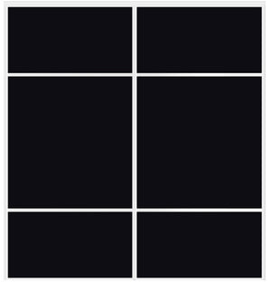 Custom Sliding White Aluminum Doors - Style 10 - 2 doors - Black Glass - Doors and Beyond