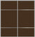 Custom Sliding Aluminum Doors - Style 10 - 2 doors  - Brown Glass
