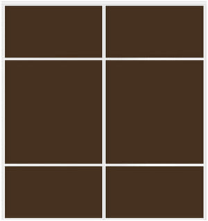 Custom Sliding White Aluminum Doors - Style 10 - 2 doors - Brown Glass - Doors and Beyond