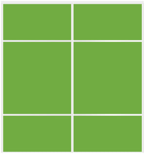Custom Sliding White Aluminum Doors - Style 10 - 2 doors - Lime Green Glass - Doors and Beyond