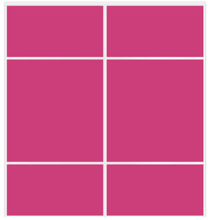 Custom Sliding White Aluminum Doors - Style 10 - 2 doors  - Pink Glass - Doors and Beyond