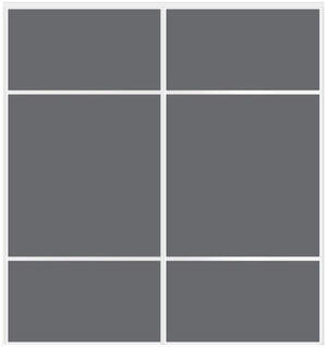 Custom Sliding White Aluminum Doors - Style 10 - 2 doors - Silver Gray Glass - Doors and Beyond
