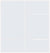 Custom Sliding White Aluminum Doors - Style 10 - 2 doors  - White Glass