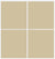 Custom Sliding White Aluminum Doors - Style 02 - 2 doors  - Beige Glass