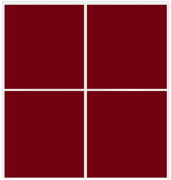 Custom Sliding White Aluminum Doors - Style 02 - 2 doors - Burgundy Glass - Doors and Beyond
