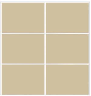 Custom Sliding White Aluminum Doors - Style 03 - 2 doors - Beige Glass - Doors and Beyond