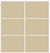 Custom Sliding White Aluminum Doors - Style 03 - 2 doors  - Beige Glass