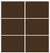 Custom Sliding White Aluminum Doors - Style 03 - 2 doors  - Brown Glass
