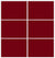Custom Sliding White Aluminum Doors - Style 03 - 2 doors  - Burgundy Glass