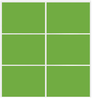 Custom Sliding White Aluminum Doors - Style 03 - 2 doors - Lime Green Glass - Doors and Beyond