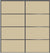 Custom Sliding Black Aluminum Doors - Style 04 - 2 doors  - Beige Glass