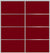 Custom Sliding Aluminum Doors - Style 04 - 2 doors  - Burgundy Glass