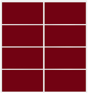 Custom Sliding White Aluminum Doors - Style 04 - 2 doors - Burgundy Glass - Doors and Beyond
