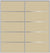 Custom Sliding Aluminum Doors - Style 05 - 2 doors  - Beige Glass