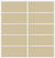 Custom Sliding White Aluminum Doors - Style 05 - 2 doors  - Beige Glass