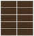 Custom Sliding White Aluminum Doors - Style 05 - 2 doors  - Brown Glass