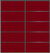 Custom Sliding Black Aluminum Doors - Style 05 - 2 doors  - Burgundy Glass