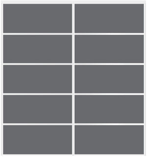 Custom Sliding White Aluminum Doors - Style 05 - 2 doors - Silver Gray Glass - Doors and Beyond