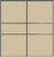 Custom Sliding Black Aluminum Doors - Style 06 - 2 doors  - Beige Glass