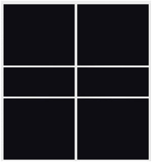 Custom Sliding White Aluminum Doors - Style 06 - 2 doors - Black Glass - Doors and Beyond
