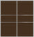 Custom Sliding Aluminum Doors - Style 06 - 2 doors  - Brown Glass