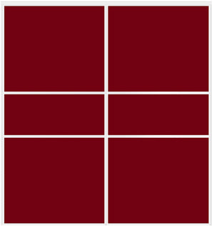 Custom Sliding White Aluminum Doors - Style 06 - 2 doors - Burgundy Glass - Doors and Beyond