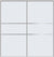 Custom Sliding Aluminum Doors - Style 06 - 2 doors  - White Glass