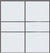 Custom Sliding Black Aluminum Doors - Style 06 - 2 doors  - White Glass