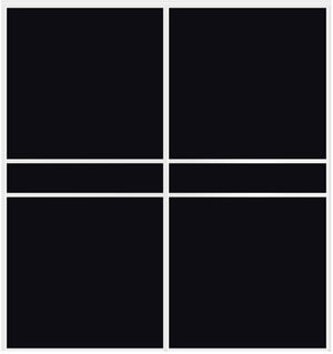 Custom Sliding White Aluminum Doors - Style 07 - 2 doors - Black Glass - Doors and Beyond
