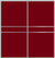 Custom Sliding Aluminum Doors - Style 07 - 2 doors  - Burgundy Glass